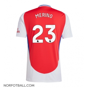 Billige Fotballdrakt Arsenal Mikel Merino #23 Replika Hjemmedrakt 2024-25 Kortermet